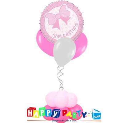 PALLONCINI 30CM – E' UNA BIMBA rosa baby 12″ 10pz – Palloncini On Line