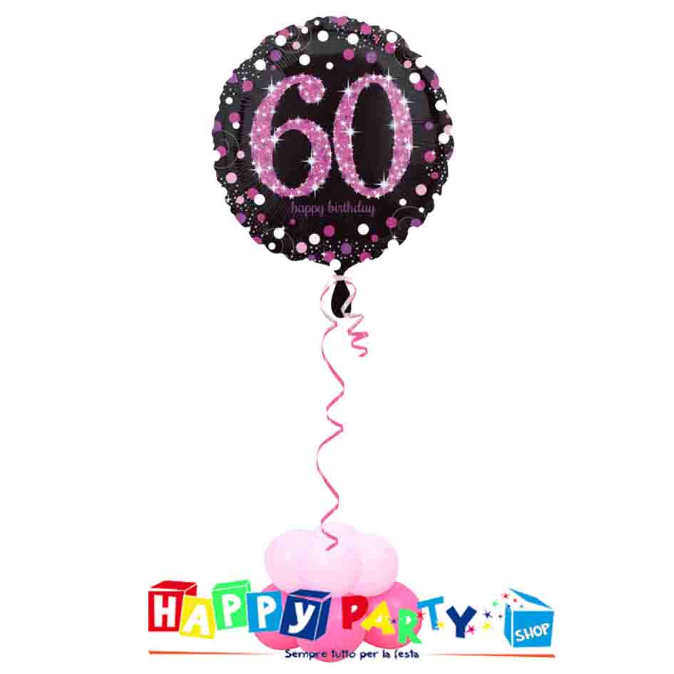 Composizione Palloncino Numero Grande 100cm mylar 1 anno * Happy Party Shop  *