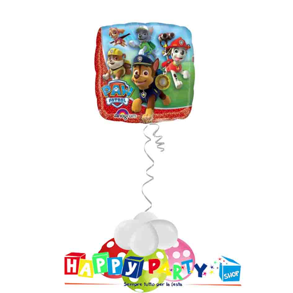 Palloncino Mylar Paw Patrol 45 cm