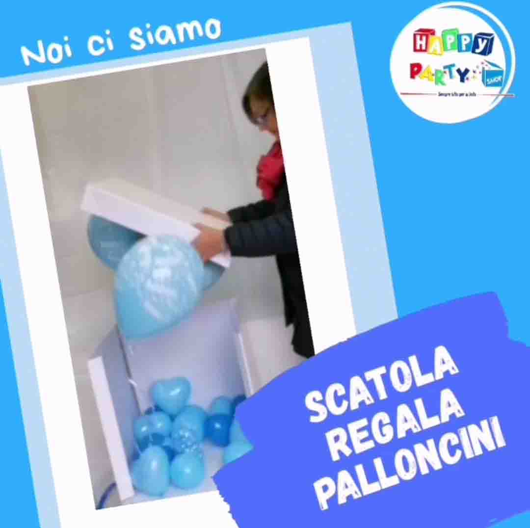 Scatola Sorpresa Regala un Palloncino Nascita * Happy party Shop *