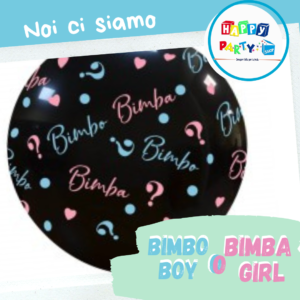 palloncino bimbo bimba sesso del bambino