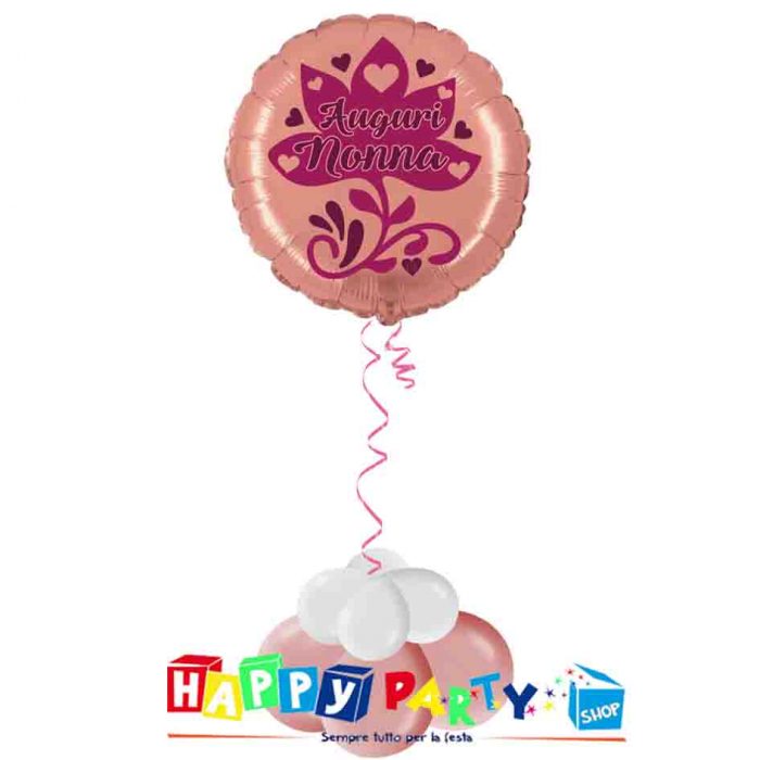 composizione 1 palloncino mylar nonna