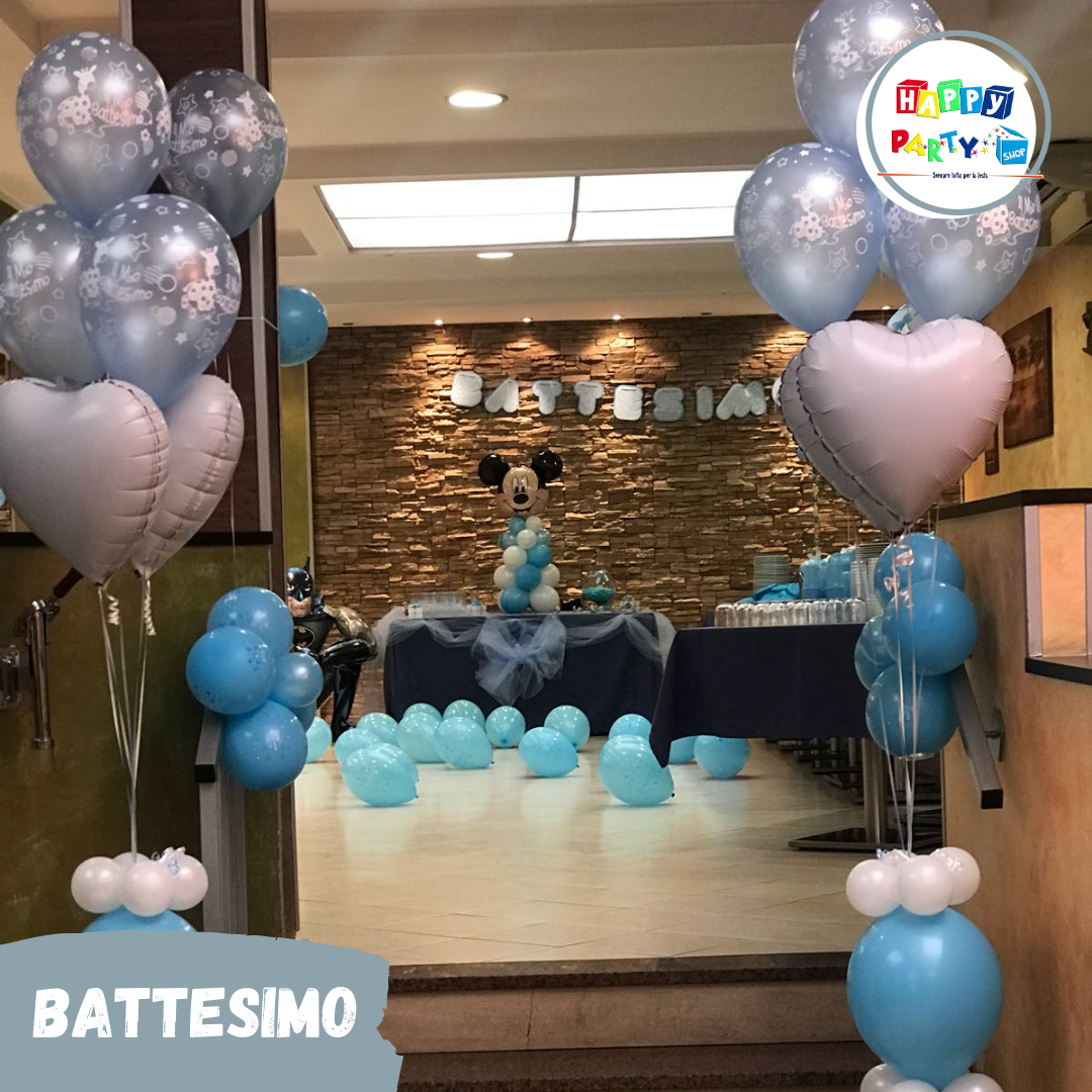 Allestimento palloncini special ingresso ristorante mylar *Happy Party Shop  *