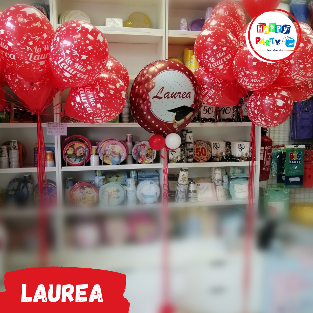 Allestimento Special Palloncini Festa di Laurea * Happy Party Shop *