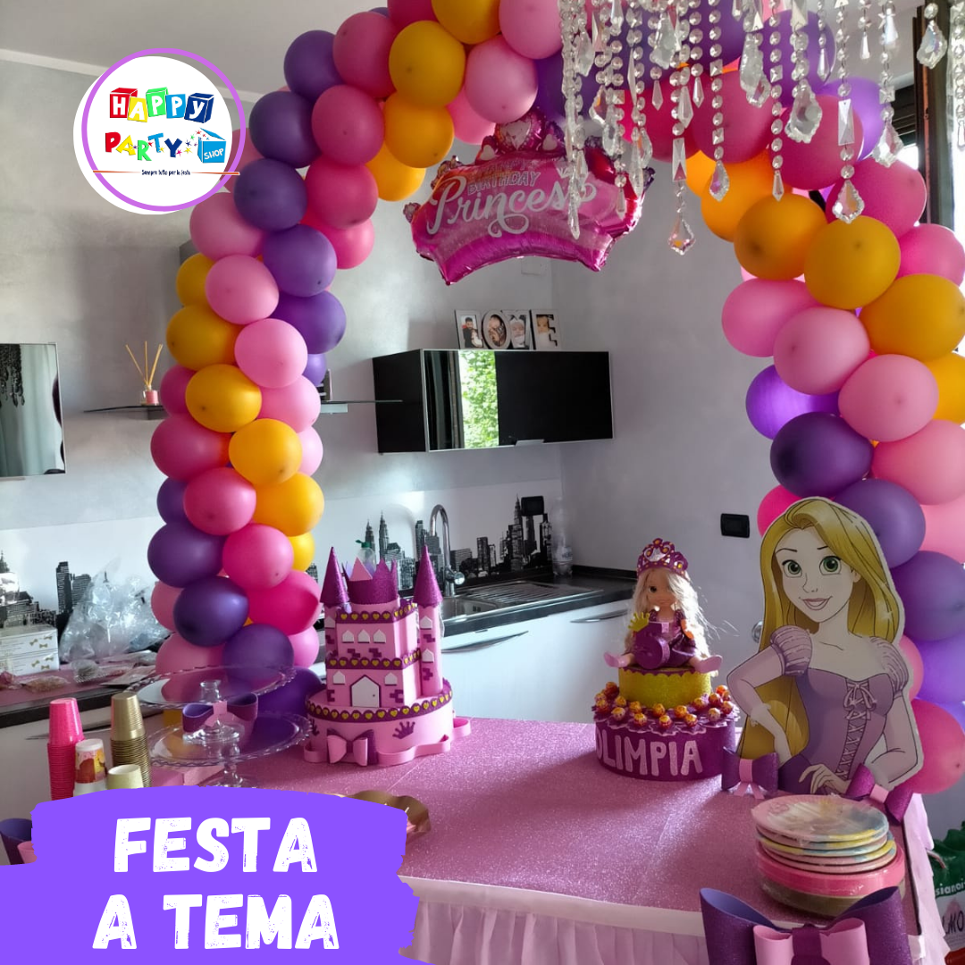 Allestimento palloncini da tavolo special personaggi *Happy Party