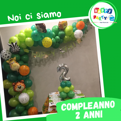 palloncini compleanno 2 anni